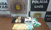 BM e PC em ação conjunta prendem mulher por tráfico de drogas em Três de Maio