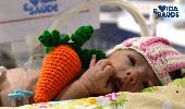 UTI Neonatal promove momentos de fofura em ensaio fotográfico de Páscoa com bebês internados