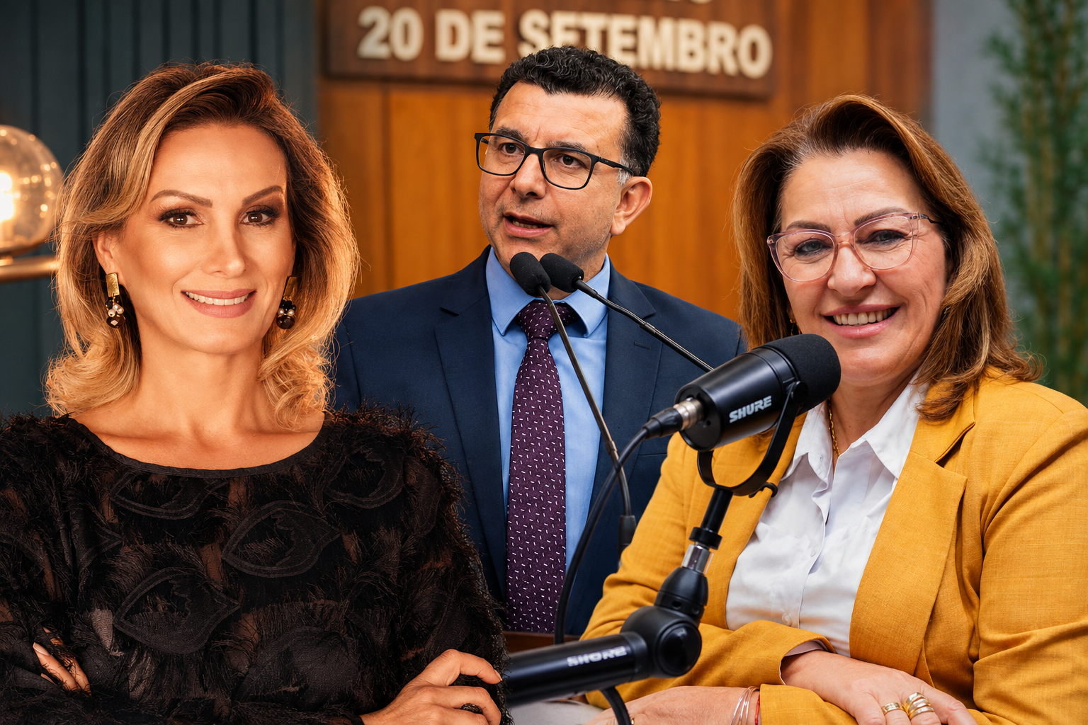 Retrato de Vozes em Destaque